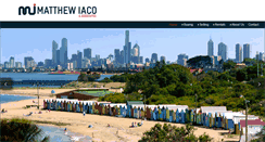 Desktop Screenshot of matthewiaco.com.au