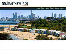 Tablet Screenshot of matthewiaco.com.au